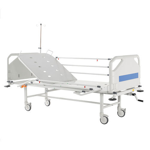 Cama de hospital - MS 1031  - MESPA - manual / reclinable / con ruedas