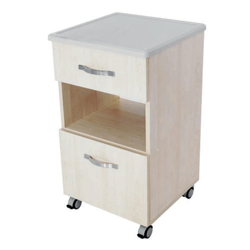 Mesa de cabecera con ruedas - MS 2152 - MESPA - con cajones
