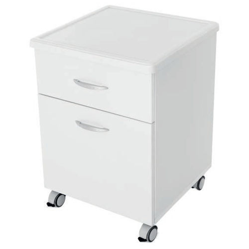 Mesa de cabecera con ruedas - MS 2151 - MESPA - con cajones