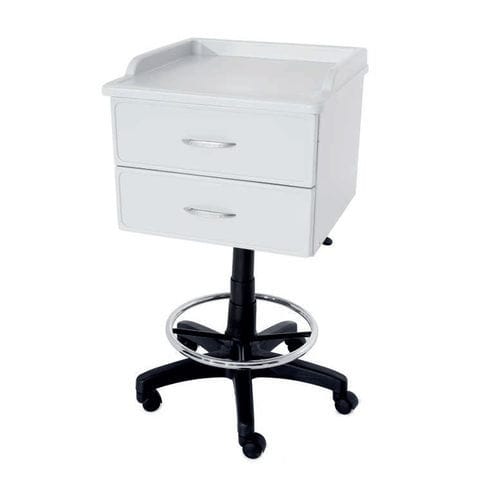 Carro médico - MS 1560 - MESPA - para monitor / para transporte / con cajón