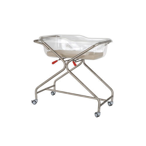 Cuna hospitalaria para bebé - MD 4565 - MESPA - con ruedas / Trendelenburg / Trendelenburg invertida