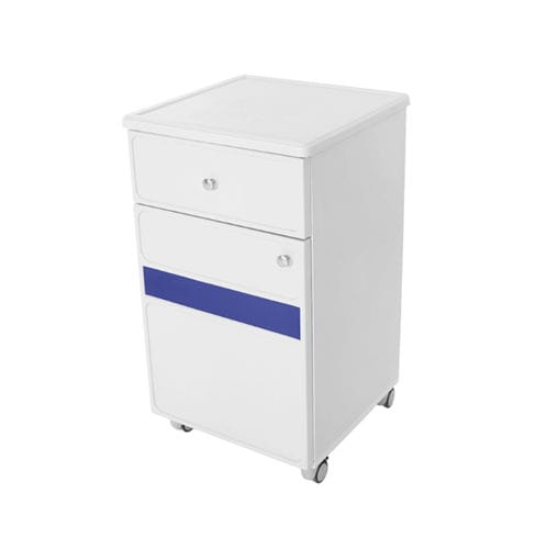 Mesa de cabecera con ruedas - MS 2120 - MESPA - con cajones