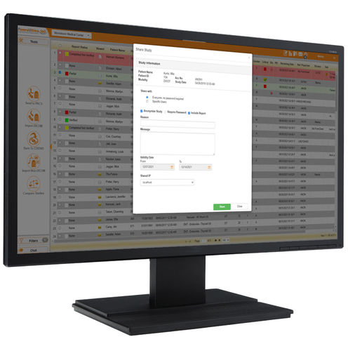 Software para informes - PaxeraUltima360 - PaxeraHealth Corp - visualizador / de diagnóstico / de intercambio
