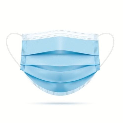 Mascarilla de protección de polipropileno - Apothecaries Sundries - azul / desechable