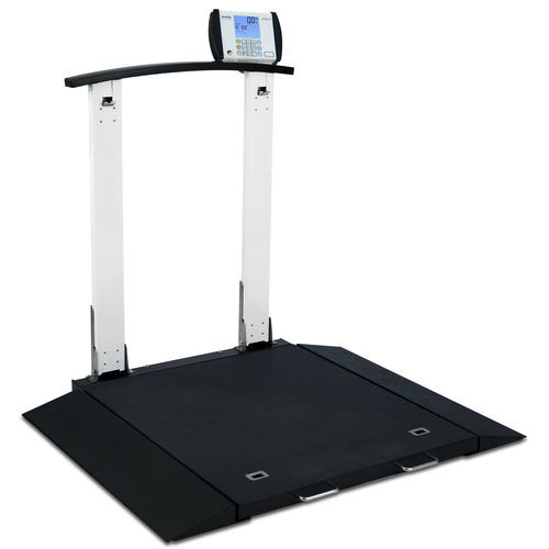 Plataforma de pesaje electrónica - 6560  - DETECTO - para silla de ruedas / para humanos / de columna