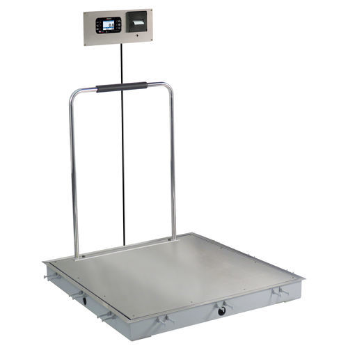 Plataforma de pesaje de diálisis - Solace - DETECTO - electrónica / con pantalla LCD / con indicador separado