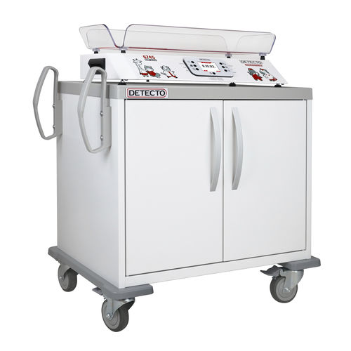 Carro pediátrico - PSCART - DETECTO - médico / para dispositivos médicos / de almacenamiento