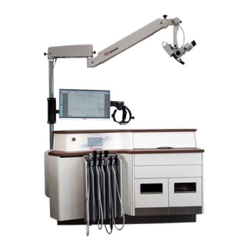 Estación de trabajo de ORL - FUTURENT® ergo - Entermed - con monitor / modular