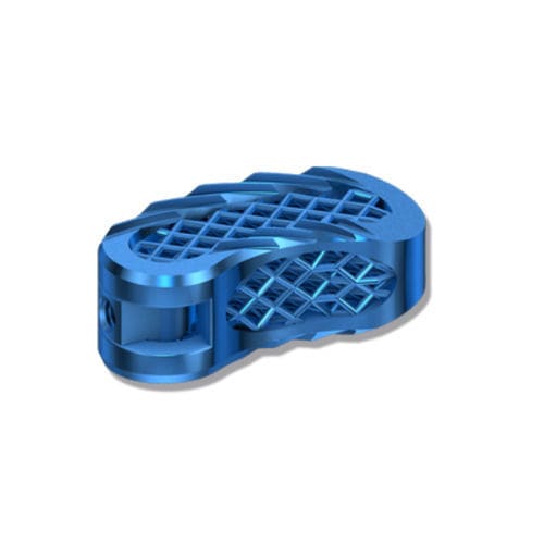 Caja intersomática lumbar - 40.6125.000 - ChM - vía transforaminal / de titanio