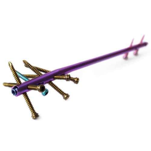 Clavo intramedular para húmero - CHARFIX2 - ChM - fijación proximal / de titanio