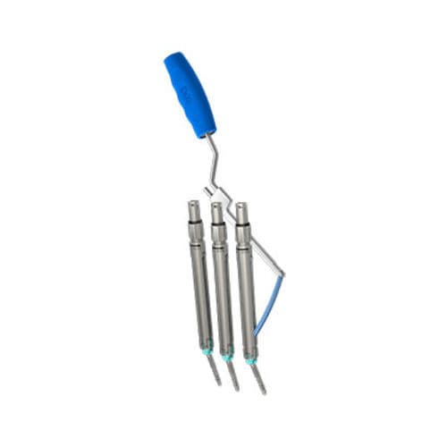 Sistema de posicionamiento de tornillos pediculares mínimamente invasivo - CHARSPINE2 - ChM