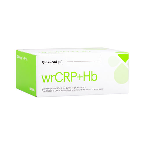 Prueba rápida para enfermermedades infecciosas - QuikRead go wrCRP+Hb - Aidian Oy - de CRP / de hemoglobina / de sangre total