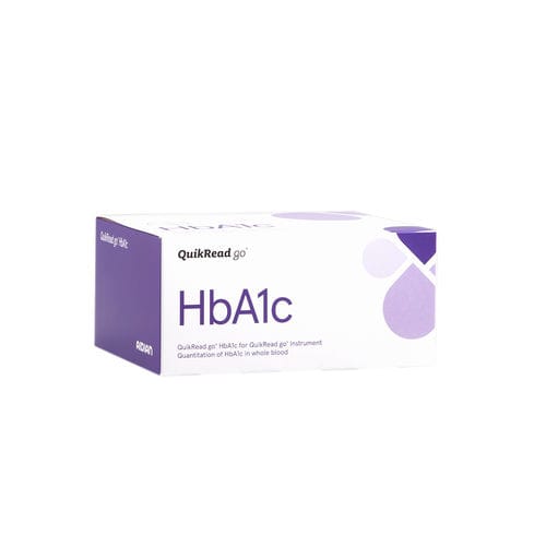 Prueba rápida de diabetes - QuikRead go  - Aidian Oy - HbA1c / de glucemia / de hemoglobina