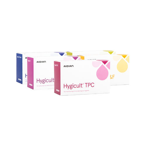 Prueba rápida de higiene - Hygicult  - Aidian Oy - para microbiología / para bacterias / para levaduras