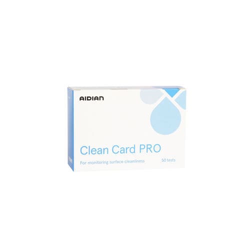 Kit de prueba de higiene - Clean Card PRO  - Aidian Oy - de contaminación / clínico / de superficie