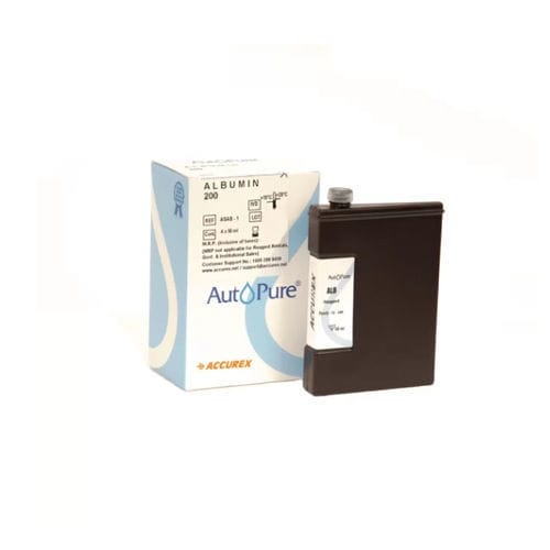 Reactivo de albúmina - AutoPure 200 - Accurex Biomedical Pvt. Ltd.  - de química clínica / líquido / de homocisteína