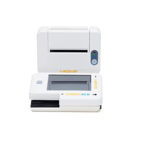 Analizador de orina automático - Xpress ACR  - Accurex Biomedical Pvt. Ltd.  - de mesa / con pantalla táctil
