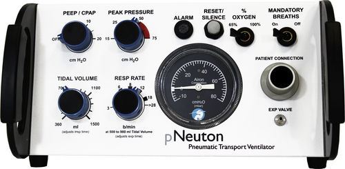 Ventilador de emergencia - pNeuton model A - Airon Corporation - neumático / de transporte / CPAP