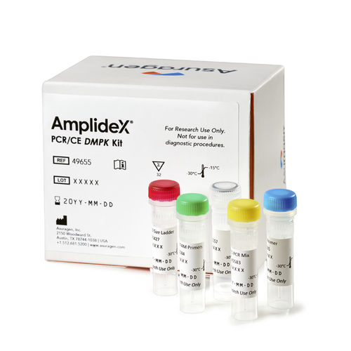 Kit de prueba del gen DMPK - AmplideX PCR/CE DMPK - Asuragen - para la investigación / de enfermedades genéticas / para PCR