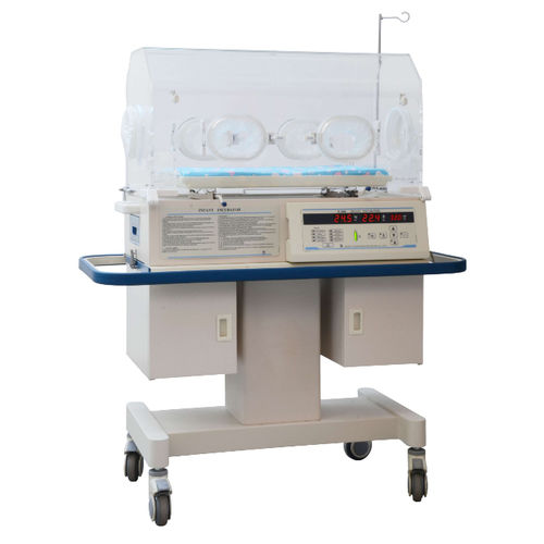 Incubadora neonatal con ruedas - B-2000 - Beijing Julongsanyou Technology - con monitor / con lámpara de fototerapia / con almacenamiento