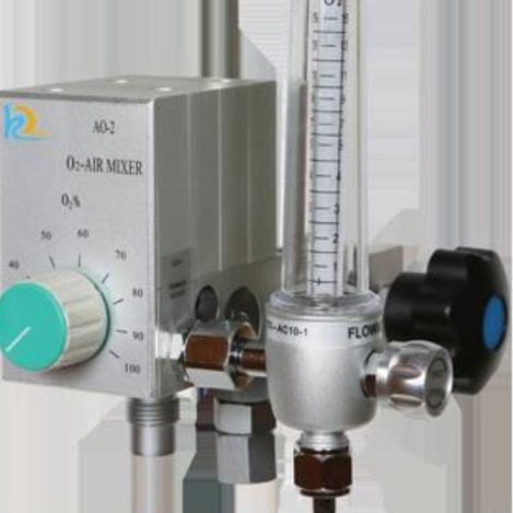 Mezclador de gases médico - KD100 - Beijing Julongsanyou Technology - de oxígeno / de aire / de precisión
