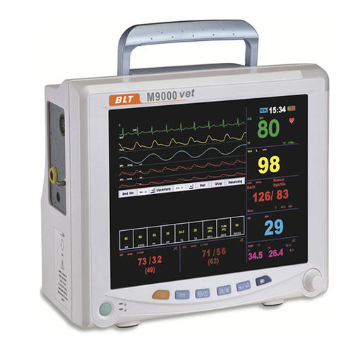 Monitor multiparamétrico portátil - M9000 Vet - Guangdong Biolight Meditech - ECG / PNI / veterinario