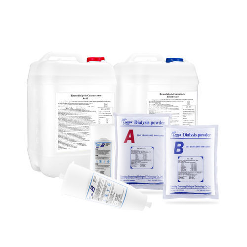 Concentrado para hemodiálisis de bicarbonato - Guangdong Biolight Meditech - de ácido / en polvo / en solución