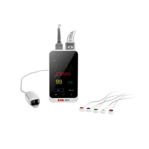 Monitor de paciente con sensor separado - M850 - Guangdong Biolight Meditech - de mano / ECG / RESP