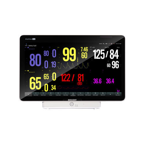 Monitor de paciente compacto - P22 - Guangdong Biolight Meditech - ECG / RESP / SpO2