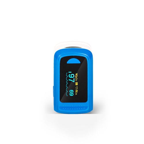 Pulsioxímetro de dedo - M70C - Guangdong Biolight Meditech - Bluetooth / OLED / azul