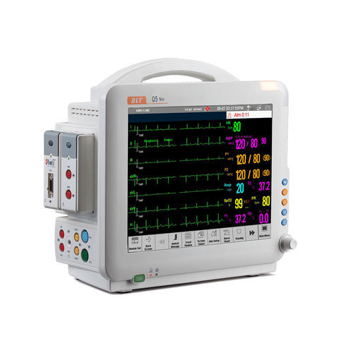 Monitor multiparamétrico modular - Q5 Vet - Guangdong Biolight Meditech - SpO2 / PNI / de CO2