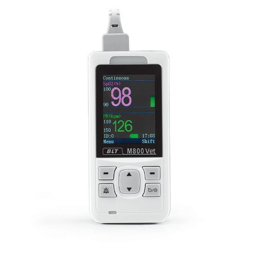 Pulsioxímetro portátil de mano - M800 Vet - Guangdong Biolight Meditech - veterinario