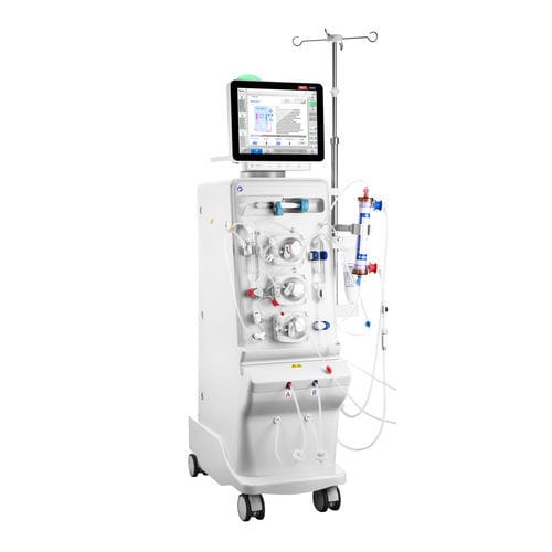Máquina de hemodiálisis con hemodiafiltración - D800Plus - Guangdong Biolight Meditech - con pantalla táctil