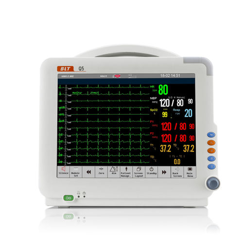 Monitor multiparamétrico portátil - Q5 - Guangdong Biolight Meditech - modular / ECG / RESP