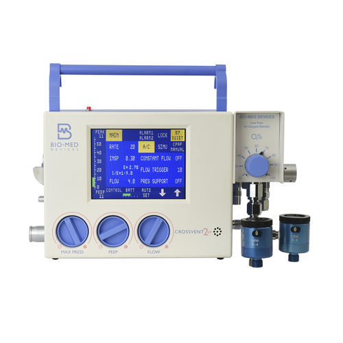 Ventilador de reanimación - Crossvent - Bio-Med Devices - electrónico / de transporte / CPAP
