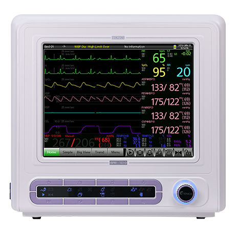Monitor de paciente portátil - BPM-1010 - Bionics Corporation - compacto / ECG / RESP
