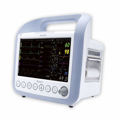 Monitor de paciente portátil - BPM-770 - Bionics Corporation - compacto / ECG / RESP