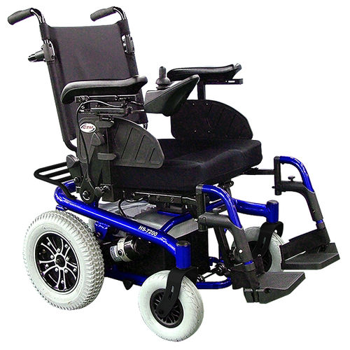 Silla de ruedas eléctrica - HS-7200 - Chien Ti Enterprise - de exterior / de interior / con reposapiernas