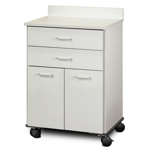 Mesa de cabecera con ruedas - 8922 - Clinton Industries - con cajones / con armario