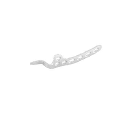 Placa de compresión para clavícula - 31506 series - SOFEMED International - porción proximal / de titanio
