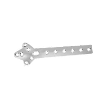 Placa de compresión para fragmentos óseos pequeños - 315057 series - SOFEMED International - de titanio