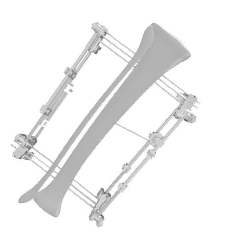 Fijador externo para tibia - 201521 - SOFEMED International - tubular / para adulto