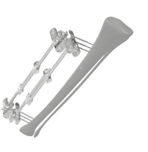 Fijador externo para tibia - 201522 - SOFEMED International - tubular / para adulto