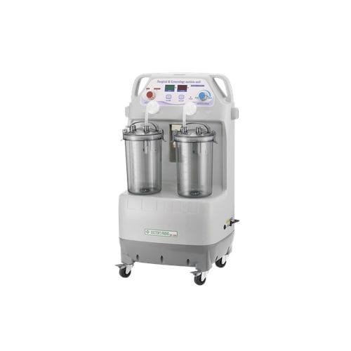 Aspirador quirúrgico eléctrico - DF-350 - Doctor's Friend Medical Instrument - para cirugía ginecológica / con ruedas