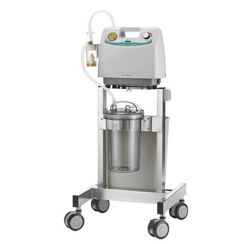 Aspirador quirúrgico eléctrico - DF-760B - Doctor's Friend Medical Instrument - con ruedas
