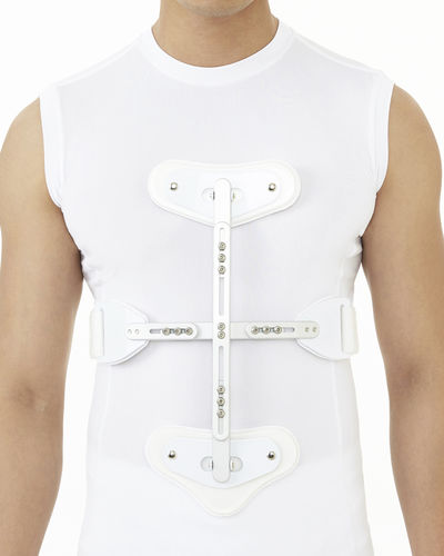 Órtesis postural - DR-C001 - Dr. Med - hiperextensión vertebral / con 3 puntos de apoyo