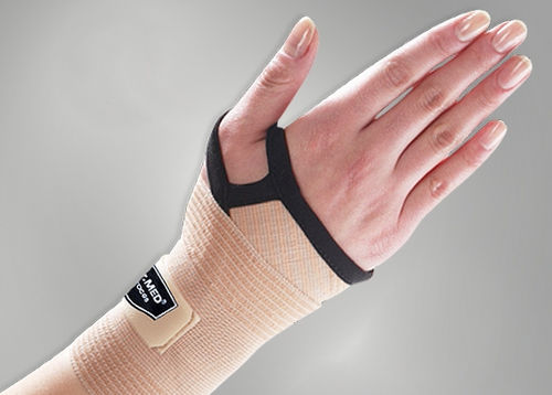 Banda de sujeción para muñeca - DR-W136  - Dr. Med - con orificio para el dedo pulgar