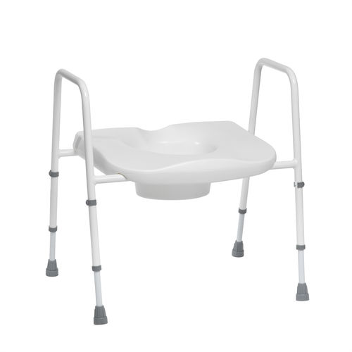 Taburete de ducha con reposabrazos - 166 - Drive DeVilbiss Europe - bariátrico / de altura variable / apilable