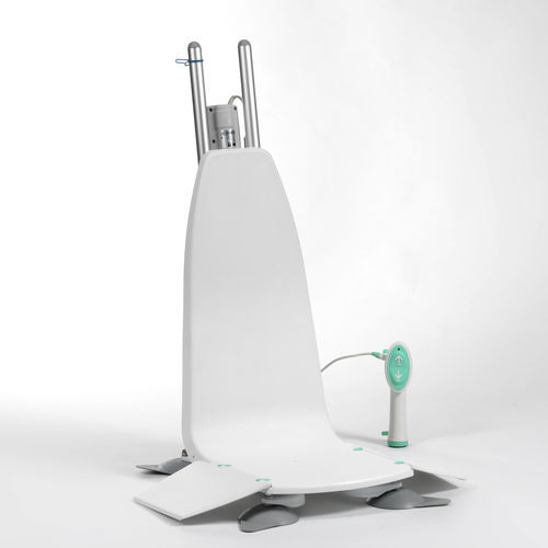 Asiento de baño con respaldo - Neptune - Drive DeVilbiss Europe - de ventosa