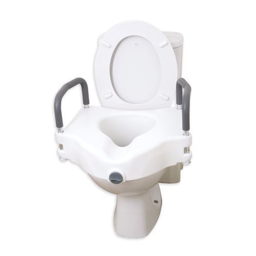Elevador para inodoro con reposabrazos - 12027RA - Drive DeVilbiss Europe - antideslizante